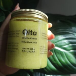 Golden Goddess face and body scrub