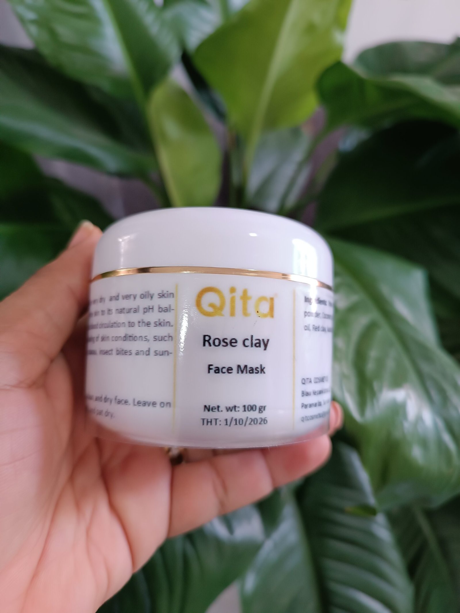 Pink Chocolate Face Mask